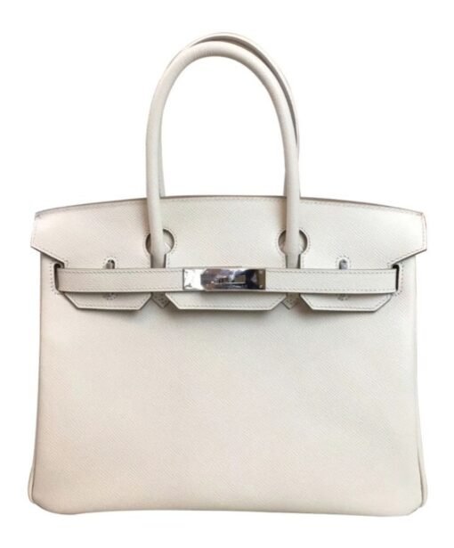 Birkin 30 Epsom Bianco