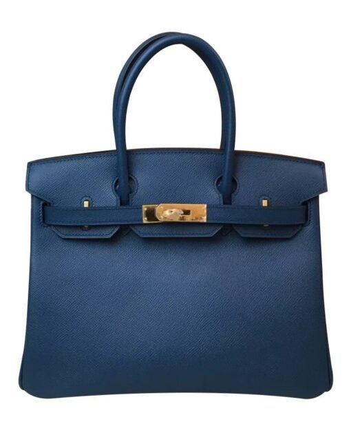 Birkin 30 Epsom Blu