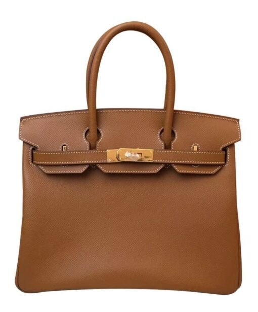 Birkin 30 Epsom Light Caffè