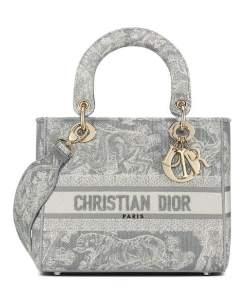 Book Tote Grigio/Ecru 42 cm