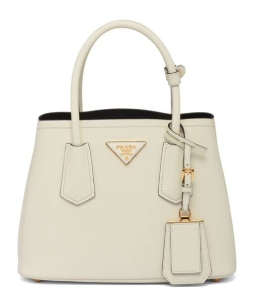 Double Saffiano Crema