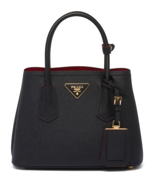 Double Saffiano Nero