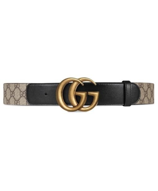GG Marmont Marrone/Nero 4 cm