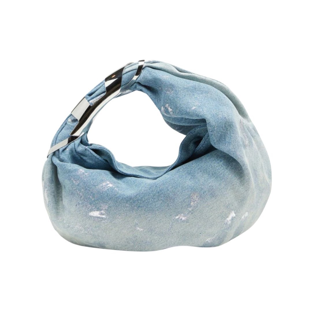 Grab-D M logo-plaque shoulder bag