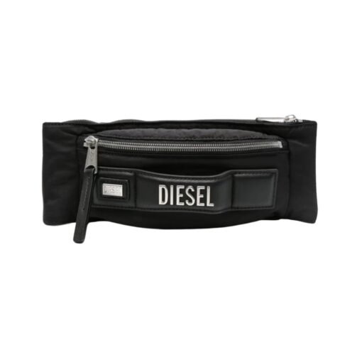 logo-lettering belt bag