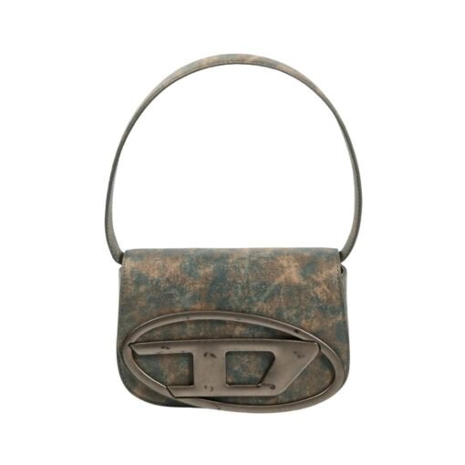 logo plaque shoulder bag