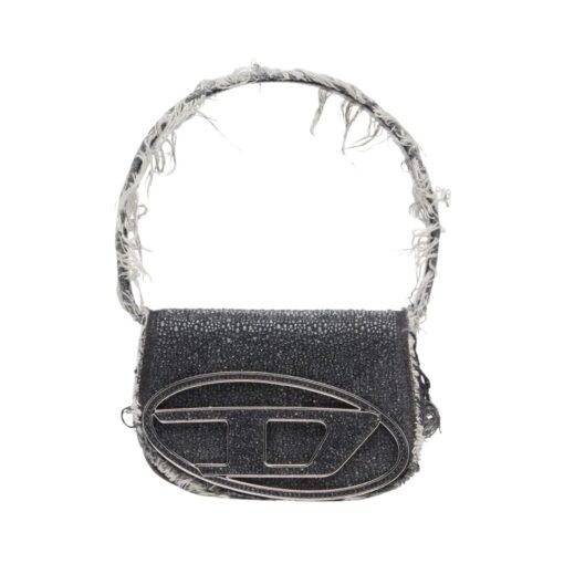 mini 1DR crystal-embellished shoulder bag