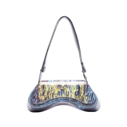 Play patent shoulder bag