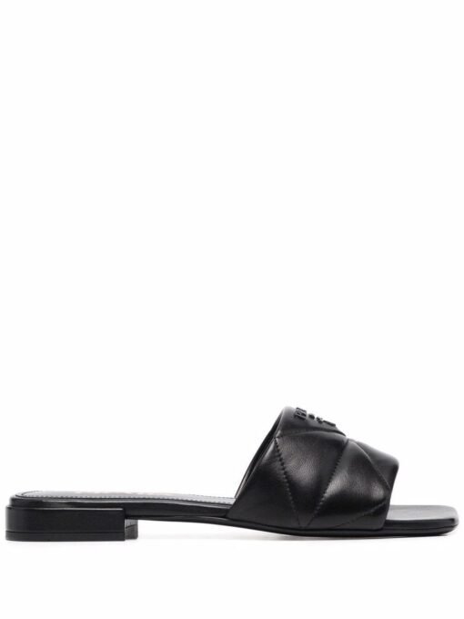 Quilted Sabots Nero