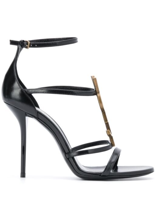 Riemchen-Stiletto Nero