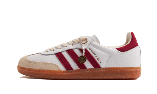 Samba OG Sporty & Rich Bianco Core Borgogna